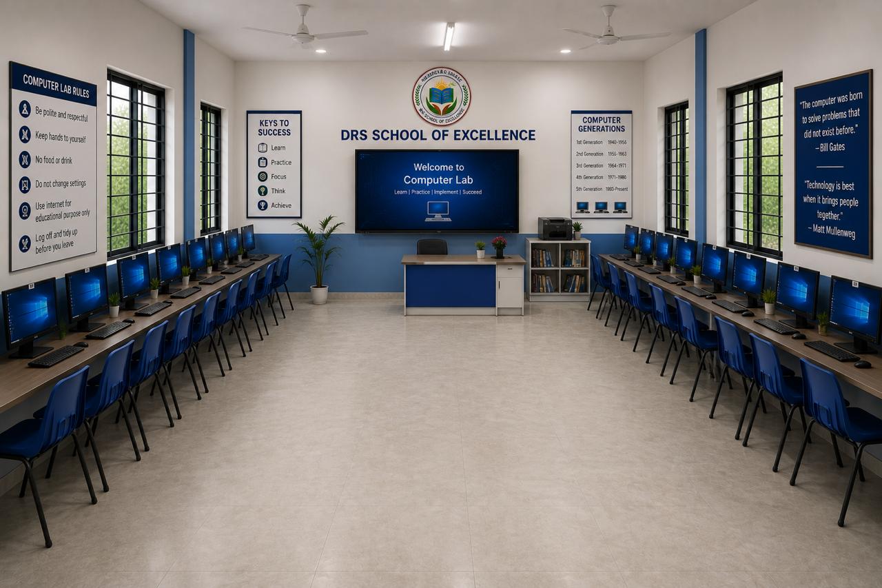 DRS School computer lab