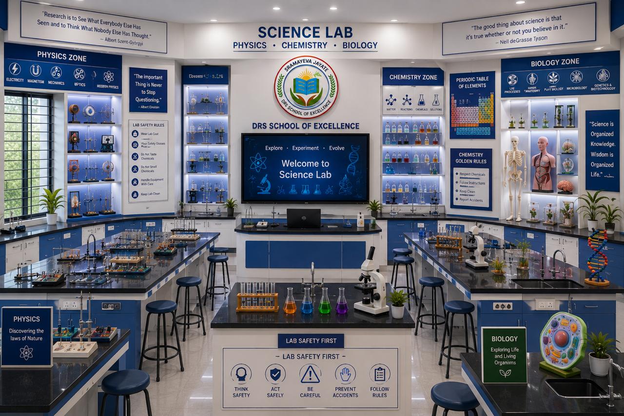 DRS School science lab